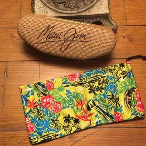 ☀️Authentic Maui Jim Sunglasses hard case w/bag